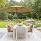DIY 13 Foot Wooden Patio Umbrella Color Options