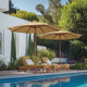 DIY 9 Foot Wooden Patio Umbrella Color Options