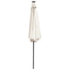DIY 10 ft Lighted Patio Umbrella Solar Umbrella Tilt 8-Rib