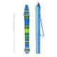 DIY 7 ft Colorful Beach Umbrella Tilt & Built-in Sand Anchor