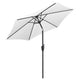 DIY 8 ft 6-Rib Outdoor Patio Umbrella