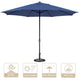 DIY 13ft 8-Rib Outdoor Umbrella with Heavy Umbrella Base