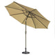 DIY 9 Foot Tilting Outdoor Patio Umbrella