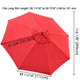 DIY 10 ft Patio and Market Umbrella Replacement Canopy
