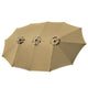 DIY 15x9 Foot Rectangular Patio Outdoor Umbrella Canopy Replacement