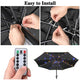 DIY Outdoor Umbrella Lights Battery Operated 9-10ft 8-Rib