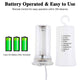 DIY Outdoor Umbrella Lights Battery Operated 9-10ft 8-Rib
