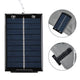 DIY Outdoor Umbrella Lights Solar Day Night Sensor 9-10ft 8-Rib