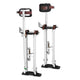 DIY 24"-40" Aluminum Drywall Stilts Blue Silver Options
