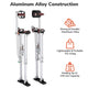 DIY 36"-50" Aluminum Drywall Stilts Blue Silver Options