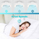 DIY Bedroom Ceiling Fan with Light Remote & App Control, 20"