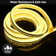 DIY 120V Waterproof LED Neon Rope Light 2700K RF Remote
