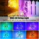 DIY Christmas Fairy Light APP Bluetooth Remote Control 33ft