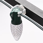 DIY C7 C9 Christmas Light Clips, Stakes, End Caps 100ct/pk