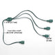 DIY Splitter Connector for Mini Waterproof String Lights 10ct/pk