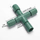 DIY Splitter Connector for Mini Waterproof String Lights 10ct/pk