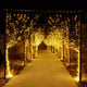 DIY 40'x10' Outdoor Curtain String Light 120V