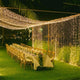 DIY 40'x10' Outdoor Curtain String Light 120V