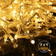 DIY 120V LED Icicle Lights (10x)29.5ft/ea, 9,000 5mm LEDs, 18" Drop Lengths