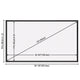 DIY Projector Screen Movie TV Home Theater Matte White 72"-120" 16:9