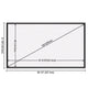 DIY Projector Screen Movie TV Home Theater Matte White 72"-120" 16:9