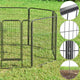 DIY 40" Tall Metal Dog Playpen Fence for Outdoor, Indoor, Camping