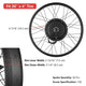 E-Bike Conversion Kit for Fat Bike 1500W 48V 26x4"