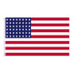 DIY US American Flag Star Stripe with hoisting grommets