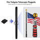 DIY 600D Flag Pole Bag for 20 to 30ft Telescoping Pole