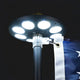 DIY Solar Flagpole Light Top Mounted D11/16"