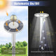 DIY Telescoping Flag Pole with Solar Light Luxury Eagle (20/25/30FT)