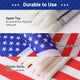 DIY 8"x5" Mini American Flags on Stick for Yard Bulk(12ct or 24ct)