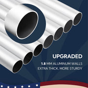 DIY 13-Gauge Aluminum Flag Pole for House (20/25/30FT Options)