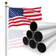 DIY 13-Gauge Aluminum Flag Pole for House (20/25/30FT Options)