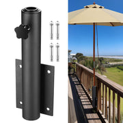 DIY Vertical Mount for Flagpole to Dock Holds 1" to 2 3/8" Pole/Pipe