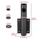 DIY Vertical Mount for Flagpole to Dock Holds 1" to 2 3/8" Pole/Pipe