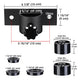 DIY Vertical Mount for Flagpole to Dock Holds 1" to 2 3/8" Pole/Pipe