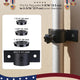 DIY Vertical Mount for Flagpole to Dock Holds 1" to 2 3/8" Pole/Pipe
