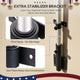 DIY Vertical Mount for Flagpole to Dock Holds 1" to 2 3/8" Pole/Pipe