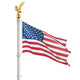 DIY Luxury Flagpole Toppers Eagle & Ball Flag Pole Top