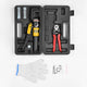 DIY 10-Ton Hydraulic Cable Wire Crimp Tool with 9 Dies