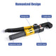 DIY 10-Ton Hydraulic Cable Wire Crimp Tool with 9 Dies