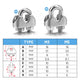 DIY Wire Rope Clip Stainless Steel Cable Fasteners 18ct.