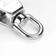 DIY M15 Wire Rope Pulley Block Swivel Top Hook 304 Stainless Steel 6ct.
