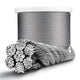 DIY 7x19 Wire Rope T316 Stainless Steel Cable 3/16"x500'