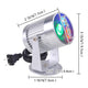 DIY Stage Effect Light LED Pinspot Disco Light RGB