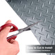 DIY Vinyl Garage Flooring Mat Roll 1/16" Thick Diamond Matting