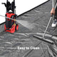 DIY Garage Floor Containment Mat for Snow Ice Water Oil 16x7.9