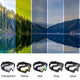 DIY Dirt Bike Goggles Bendable Motocross BMX ATV Glasses