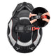 DIY AHR Dirt Bike Helmet DOT Full Face MX Motocross Helmet Black